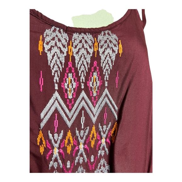 Prana Womens Boho Bohemian Dress Cottage Indie Fairy Festival Hippie Small S - Picture 3 of 8